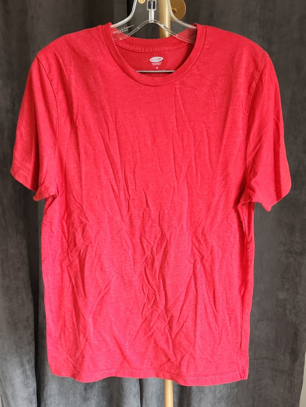 Old Navy Red Short Sleeve Crewneck Tee